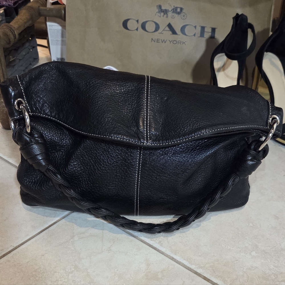 Lauren Ralph Lauren Black Shoulder Bag - Picture 3 of 6